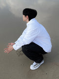 Unisex high-density basic overshirt