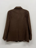 [wool 50%] Photo Hairy Single Loose Fit Jacket
