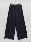 Odd High-Waisted Cotton Wide Pants