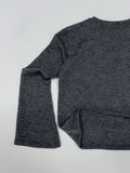Cuffs Wool Knit T-Shirt