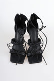 ribbon strap heels