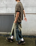 Pochi Stripe Short Sleeve T-shirt