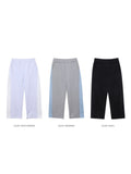 Billy Side Denim Color Matching Sweatpants