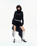 Multipanel Pleats Skirt