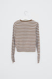 (W) Nue Striped Cardigan