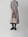 Whole Garment Raccoon Ribbed Polar Knit