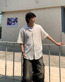 Tony Washed Cargo Bermuda Denim