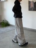 Multi Cargo Wide Sweatpants