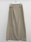 Momento Linen Long Skirt