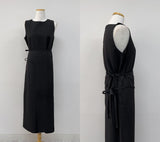 [Wrap SET] Abe Sleeveless Long One Piece