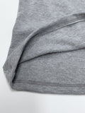 [Brushed Lining] Basic U-neck Long Sleeve T-Shirt