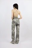 Summer string knit top set