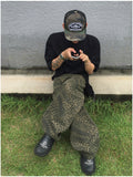 Chiller Leopard Wide Balloon Pants