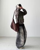 Crater Washing Balloon Denim