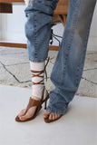 strap flip flop heels