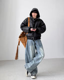 Frost Curve Wide Denim