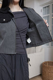 Tweed Cotton Blouson Jacket