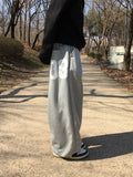 08 Basic Pintuck Wide Sweatpants