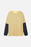 Days stripe layered t-shirt