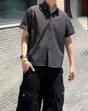 Nylon Cooling Crop Short Sleeve Shirt