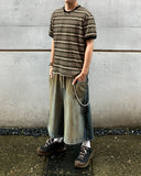 Pochi Stripe Short Sleeve T-shirt