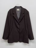Elin Curved Loose-Fit Jacket