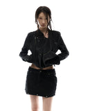 Detachable Span Denim Jacket