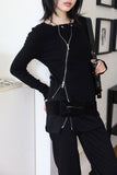Luke Zipper Skirt Pants