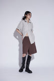 leather belt boots long ver
