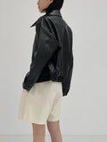 Lip pocket cotton shorts pants