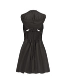 Halter Hoodie Apron Dress