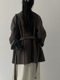 Bolte Belted Half Trench Coat