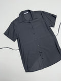 Tencel collar strap blouse
