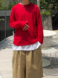 Solid Cotton Banding Bermuda Pants