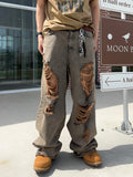 Western Vintage Damage Denim