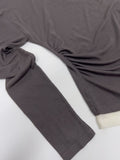 Layered Shirring Boat Neck T-Shirt