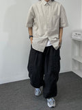 Over Cotton Half Shirt