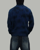 Runt pig dyeing zip-up