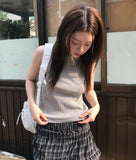 WAFFLE LOFT SLEEVELESS