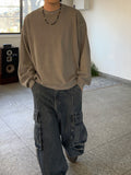 Pigment Waffle Over Sweatshirt