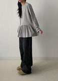Frill Loose Fit T-shirt