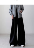 Mason Pintuck Wide Slacks