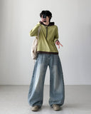 Fire Hook Balloon Denim