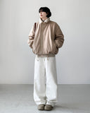 White Long Wide Pants