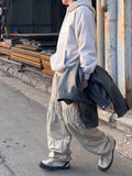 Wave shirring brushed padded pants