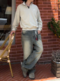 Workshop Pigment Half Zip-up