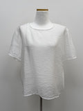 Fiona See-through Round Neck Blouse