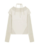 Halter Strap Long Sleeve