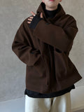 Norton over hooded coat