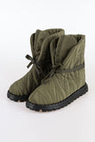 Quilted padded boots